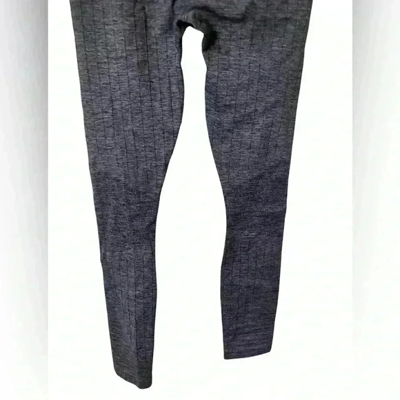 Athleta Seamless Charcoal Gray Compression Leggings - Picture 7 of 8